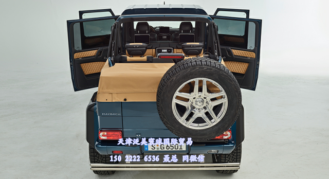 【图】奔驰迈巴赫 17款 G650敞篷 蓝、黑、白