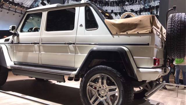 【图】奔驰迈巴赫G65 白120.00万