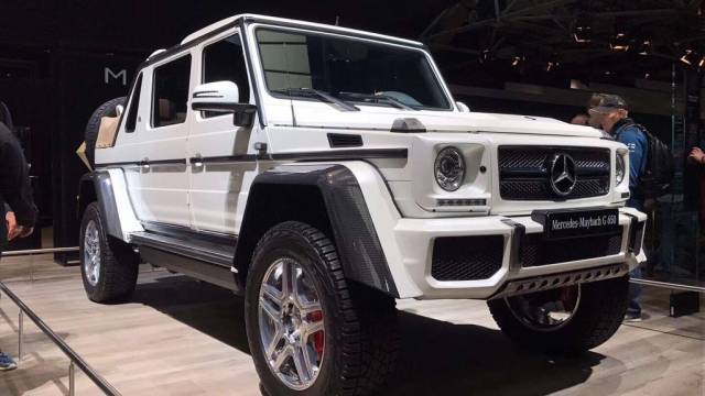 【图】奔驰迈巴赫G65 白120.00万