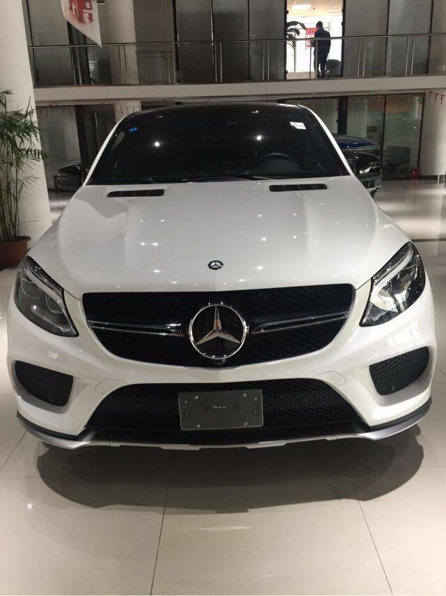 【图】奔驰gle450 16款 amg coupe 钻石白98.