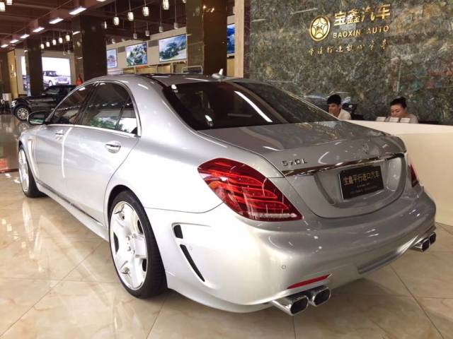 【图】劳伦士-奔驰s70l 16款 银298.