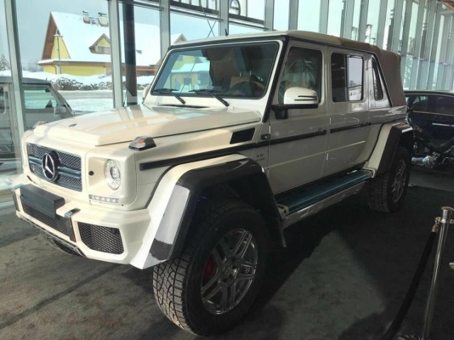 18款奔驰迈巴赫g650landaulet全球限量