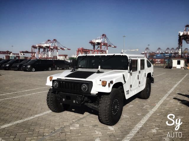 【图】18款军用版悍马悍威6.2l 白450.